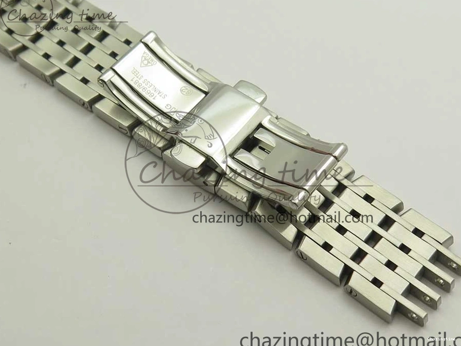 0403 De Ville Hour Vision 41mm SS VSF 1:1 Best Edition White Dial on SS Bracelet A8500 Super Clone Casual 7946